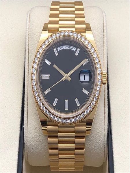 wholesale v7 watches luxury day-date 40 yellow gold diamond bezel black onyx dial 228348rbr sapphire movement mechanical automatic mens watc, Slivery;brown
wholesale v7 watches luxury day-date 40 yellow gold diamond bezel black onyx dial 228348rbr sapphire movement mechanical automatic mens watc, Slivery;brown