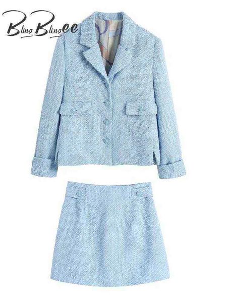 blingblingee spring 2022 women oil style 2 piece sets hit wrist sleeve single breasted tweed loose blazer suits mini skirt blue j220813, White;black
blingblingee spring 2022 women oil style 2 piece sets hit wrist sleeve single breasted tweed loose blazer suits mini skirt blue j220813, White;black