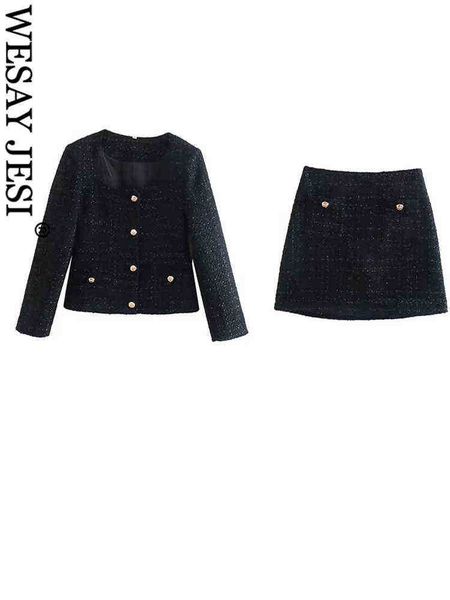 suit wesay jesi elegant charming square neck coat slim short skirt women clothi, White;black
suit wesay jesi elegant charming square neck coat slim short skirt women clothi, White;black