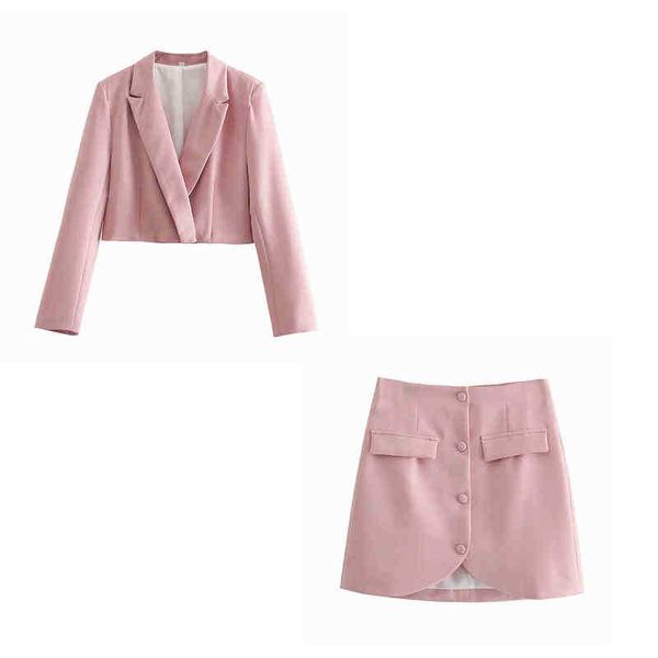 xeasy 2021 women two piece set pink vintage office lady hidden button short blazer female casual slim high waist skirt suit j220813, White;black
xeasy 2021 women two piece set pink vintage office lady hidden button short blazer female casual slim high waist skirt suit j220813, White;black