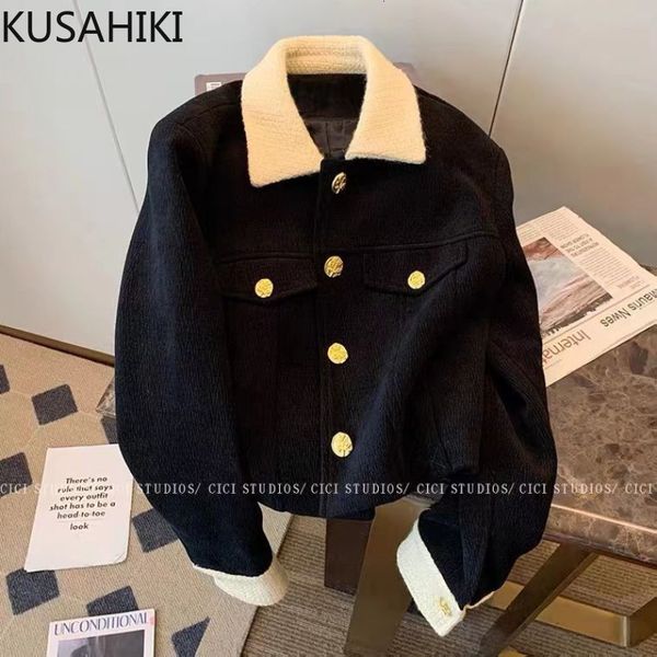 wo kusahiki elegant hit color turn-down collar women corduroy coat autumn winter outwear causal fashion korean jacket 221129, Black;brown
wo kusahiki elegant hit color turn-down collar women corduroy coat autumn winter outwear causal fashion korean jacket 221129, Black;brown