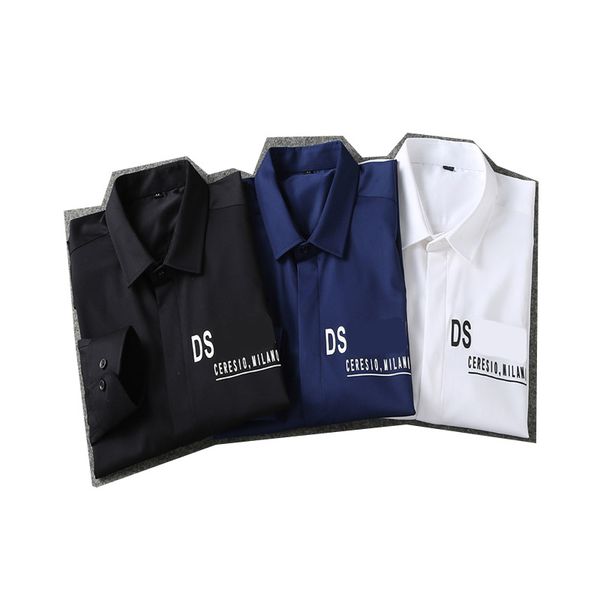 men's t-shirts designer mens formal business shirts fashion casual shirt long-sleeved 2022 high elasticity and wrinkle resistance size, White;black
men's t-shirts designer mens formal business shirts fashion casual shirt long-sleeved 2022 high elasticity and wrinkle resistance size, White;black