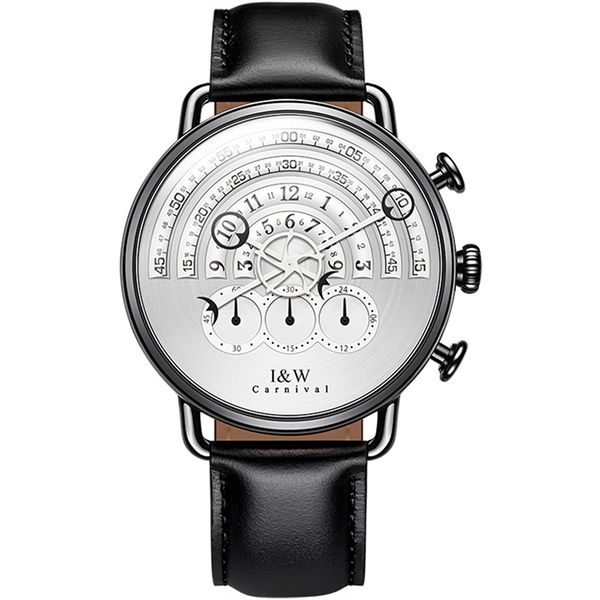 wristwatches fashion sport watch men brand carnival chronograph quartz unique dial leather band sapphire waterproof erkek kol saati 221128, Slivery;brown
wristwatches fashion sport watch men brand carnival chronograph quartz unique dial leather band sapphire waterproof erkek kol saati 221128, Slivery;brown