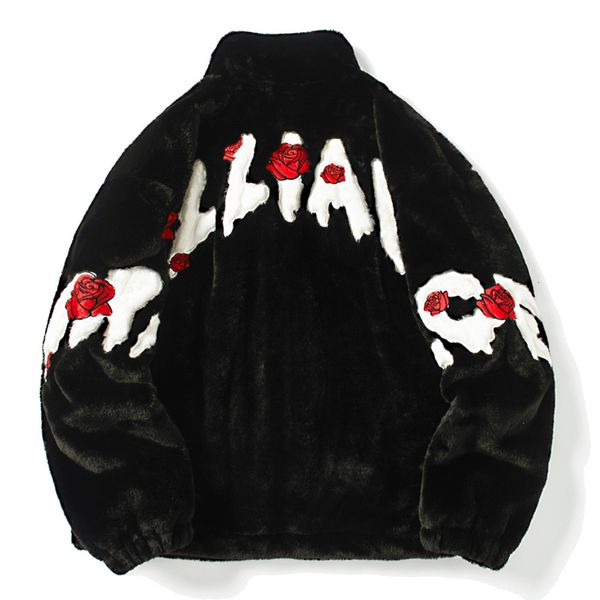mens jackets men fleece coats hip hop rose flower letter winter parka streetwear casual harajuku fashion zip up outwear 221129, Black;brown
mens jackets men fleece coats hip hop rose flower letter winter parka streetwear casual harajuku fashion zip up outwear 221129, Black;brown