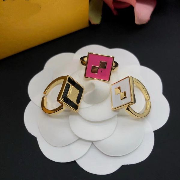 women luxurys enamel open rings f letter wedding for lady love 18k gold ring jewelry gifts frn2 --09, Slivery;golden
women luxurys enamel open rings f letter wedding for lady love 18k gold ring jewelry gifts frn2 --09, Slivery;golden