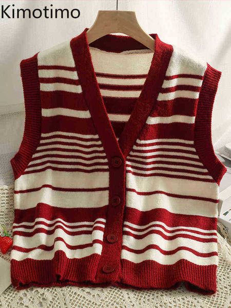 women's sweaters kimotimo vintage striped sweater vest women 2022 fall v neck sleeveless vest korean chic slim overlap all match knitwe, White;black
women's sweaters kimotimo vintage striped sweater vest women 2022 fall v neck sleeveless vest korean chic slim overlap all match knitwe, White;black