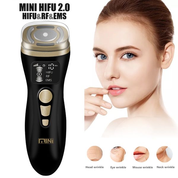 home beauty instrument 2.0 mini hifu machine skin care rf radio frequency ems microcurrent for tightening lifting sagging wrinkles face mass
home beauty instrument 2.0 mini hifu machine skin care rf radio frequency ems microcurrent for tightening lifting sagging wrinkles face mass