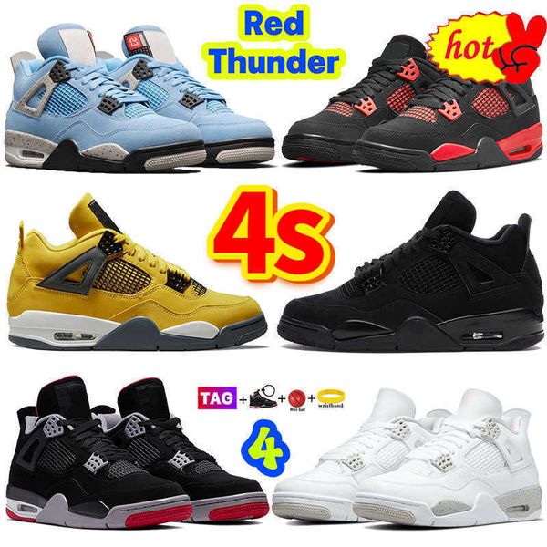 2022 red thunder 4s 4 black cat basketball shoes university blue white oreo cement tour yellow bred shimmer metallic green purple pure money
2022 red thunder 4s 4 black cat basketball shoes university blue white oreo cement tour yellow bred shimmer metallic green purple pure money