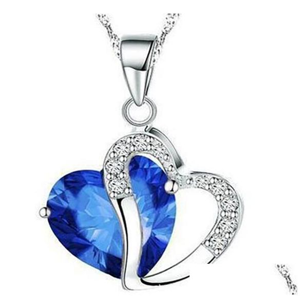 pendant necklaces 8 colors heart pendant necklace for women fashion 925 sterling sier chains charms jewelry zircon crystal diamond r dhfy2, Silver
pendant necklaces 8 colors heart pendant necklace for women fashion 925 sterling sier chains charms jewelry zircon crystal diamond r dhfy2, Silver