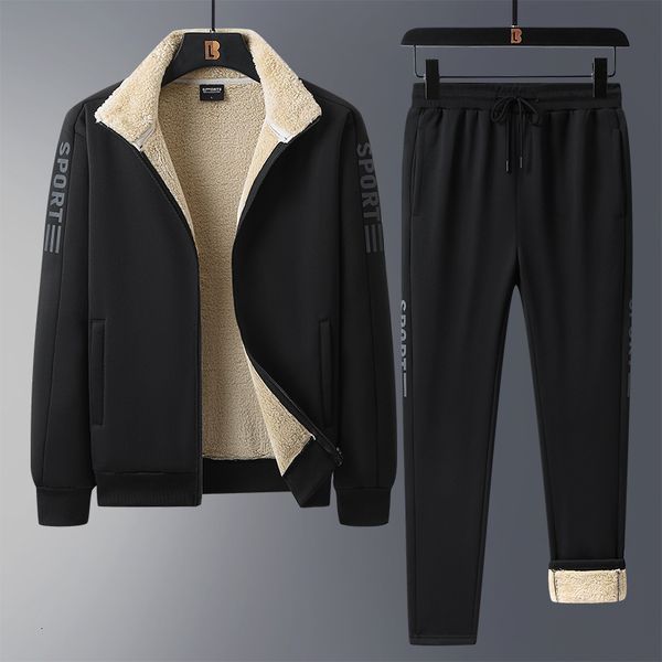 men's tracksuits winter men's sets casual warm sports cashmere thickened fleece sportswear hooded coatspants two piece set casual, Gray
men's tracksuits winter men's sets casual warm sports cashmere thickened fleece sportswear hooded coatspants two piece set casual, Gray