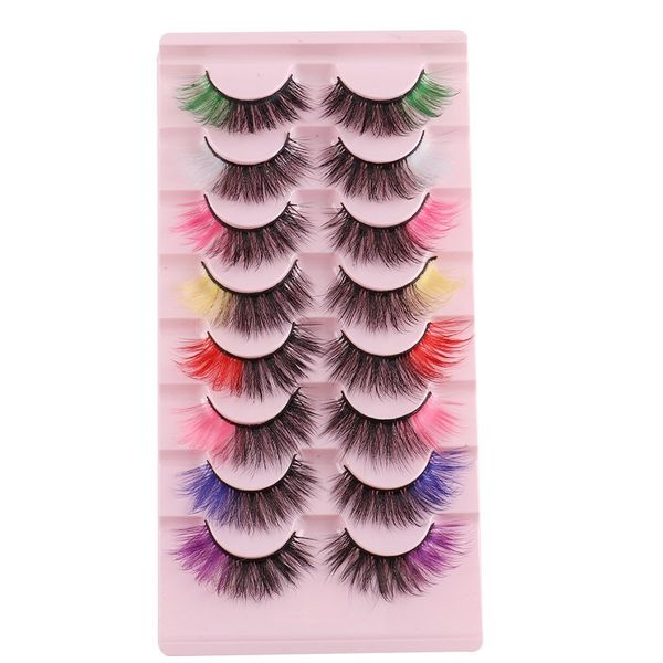 handmade reusable color mink false eyelashes naturally soft & vivid multilayer thick curly fake lashes full strip eyelash extensions makeup
handmade reusable color mink false eyelashes naturally soft & vivid multilayer thick curly fake lashes full strip eyelash extensions makeup