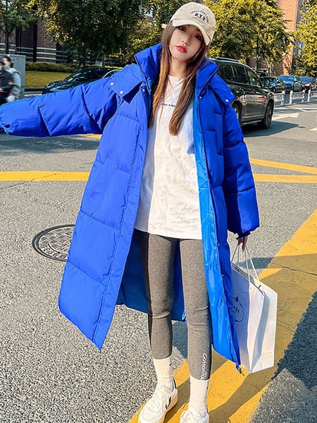 women's down parkas winter jackets women hooded casual long parkas woman fashion korean coats ladies warm thicken jacket solid padding, Black
women's down parkas winter jackets women hooded casual long parkas woman fashion korean coats ladies warm thicken jacket solid padding, Black