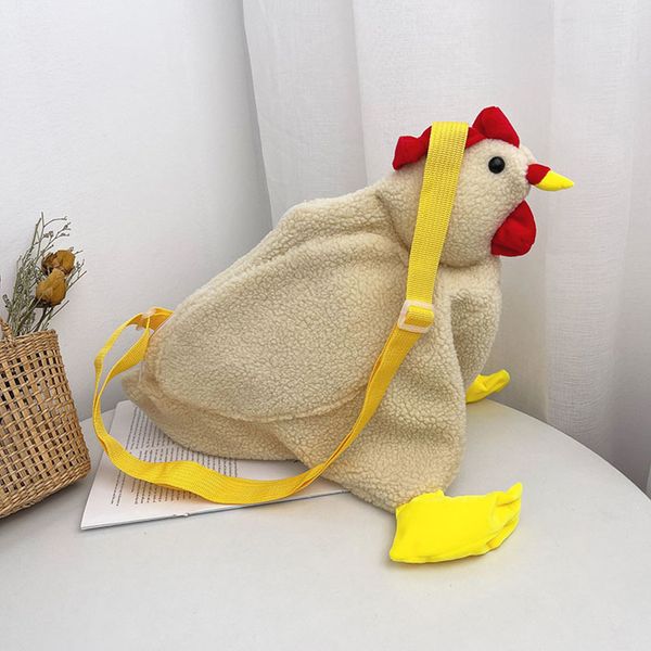 evening bags fashion women hen shape plush cute cartoon chicken shoulder work travel satchel for girl handbags crossbody 221129
evening bags fashion women hen shape plush cute cartoon chicken shoulder work travel satchel for girl handbags crossbody 221129