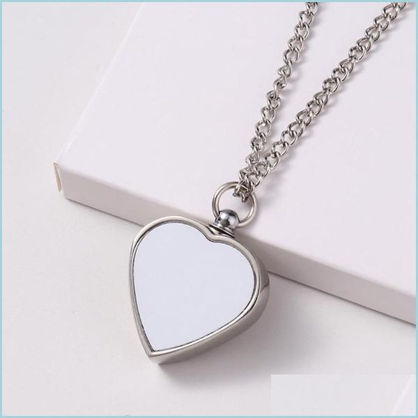 pendant necklaces european and american jewelry flat chain necklace sublimation couple urn heart tag craft drop delivery neck dhgarden dhctw, Silver
pendant necklaces european and american jewelry flat chain necklace sublimation couple urn heart tag craft drop delivery neck dhgarden dhctw, Silver