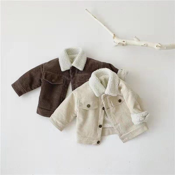 coat baby corduroy jacket infant toddler child coat autumn spring winter warm thick lamb wool kid outwear born baby clothes 221128, Blue;gray
coat baby corduroy jacket infant toddler child coat autumn spring winter warm thick lamb wool kid outwear born baby clothes 221128, Blue;gray