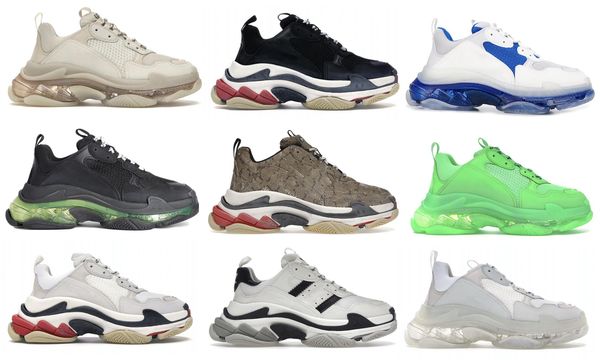 triple s designer dad shoes crystal clear sole bottom sports men women 17fw paris luxurys designers vintage fashion men women sports sneaker
triple s designer dad shoes crystal clear sole bottom sports men women 17fw paris luxurys designers vintage fashion men women sports sneaker