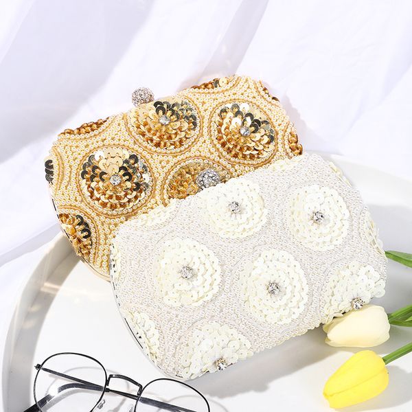 evening bags fine fashion pearl beaded sequin bag women handbags wedding party clutches bridal chain shoulder bag purses femme clutch 221128
evening bags fine fashion pearl beaded sequin bag women handbags wedding party clutches bridal chain shoulder bag purses femme clutch 221128