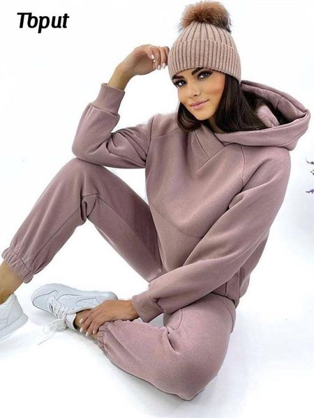 women's two piece pants autumn winter warm two piece sets women fleece sweatshirt trouser tracksuit female solid sports hoodie suit cas, White
women's two piece pants autumn winter warm two piece sets women fleece sweatshirt trouser tracksuit female solid sports hoodie suit cas, White