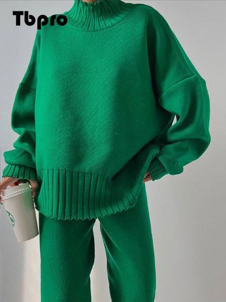 women's two piece pants women's knitted suit female turtleneck long sleeve loose pullover pants suit autumn winter sweater trouser, White
women's two piece pants women's knitted suit female turtleneck long sleeve loose pullover pants suit autumn winter sweater trouser, White