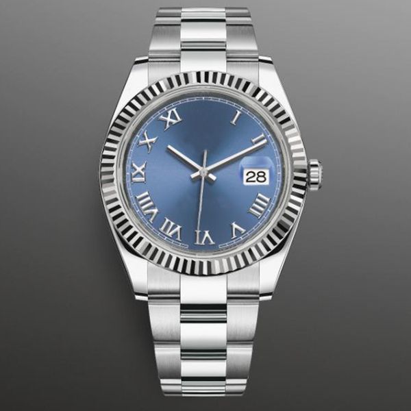 men watch luxury watches lumins gray baton 41mm blue datejust watch smooth mens automatic mechanical montre de luxe watches oyster daydates, Slivery;brown
men watch luxury watches lumins gray baton 41mm blue datejust watch smooth mens automatic mechanical montre de luxe watches oyster daydates, Slivery;brown
