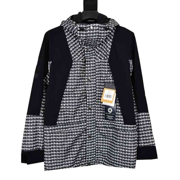 mens jackets 21ss studded mountain women rivet pattern oversized hooded windproof windbreaker 221129, Black;brown
mens jackets 21ss studded mountain women rivet pattern oversized hooded windproof windbreaker 221129, Black;brown