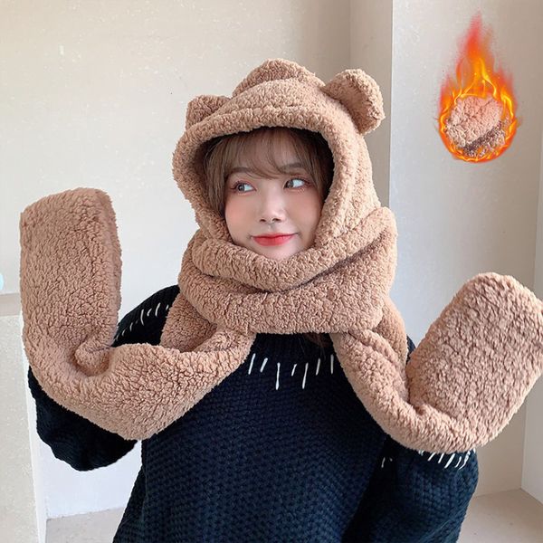 beanieskull caps winter cute bear ears warm hat women kawaii beanies windproof student thick wool female christmas present 221129, Blue;gray
beanieskull caps winter cute bear ears warm hat women kawaii beanies windproof student thick wool female christmas present 221129, Blue;gray