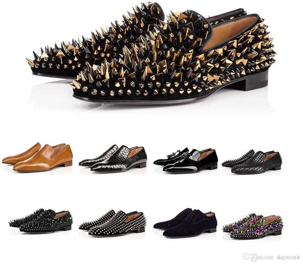 red bottomed christians mens red dandelion spikes shoes greggo orlato flat black patent real leather sude velvet loafer party dress sh hhx
red bottomed christians mens red dandelion spikes shoes greggo orlato flat black patent real leather sude velvet loafer party dress sh hhx