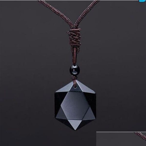 pendant necklaces men carved natural stone black obsidian pendant necklace jewelry polished star of david drop delivery neckl dhgarden dhvqn, Silver
pendant necklaces men carved natural stone black obsidian pendant necklace jewelry polished star of david drop delivery neckl dhgarden dhvqn, Silver