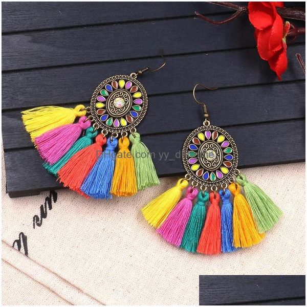 dangle chandelier europe and the united states exaggerated earrings women bohemian fashion colorf fringe jewelry wholesale drop del dhaa4, Silver
dangle chandelier europe and the united states exaggerated earrings women bohemian fashion colorf fringe jewelry wholesale drop del dhaa4, Silver