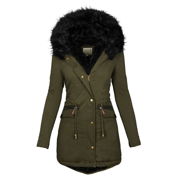 wo waterproof thickend coat winter women long sleeve jacket elegant parkas hoodies plus size lined harajuku femmle clothing, Black;brown
wo waterproof thickend coat winter women long sleeve jacket elegant parkas hoodies plus size lined harajuku femmle clothing, Black;brown