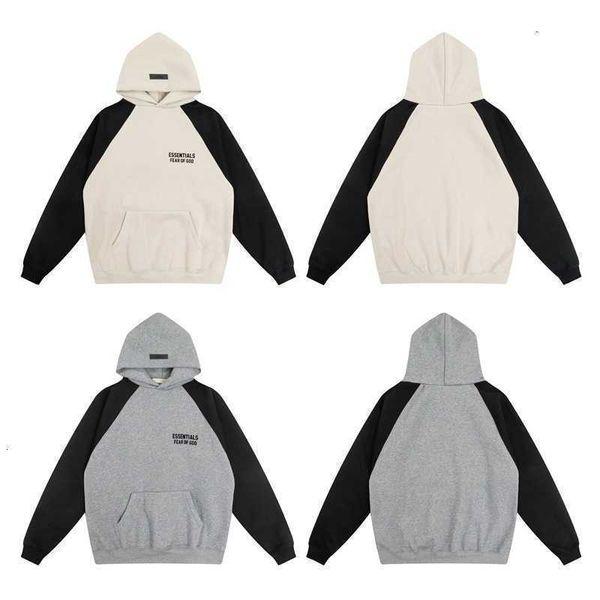 hoodies hweatshirts fog essentials flocked plush panel high street fashion brand contrast loose, Black
hoodies hweatshirts fog essentials flocked plush panel high street fashion brand contrast loose, Black