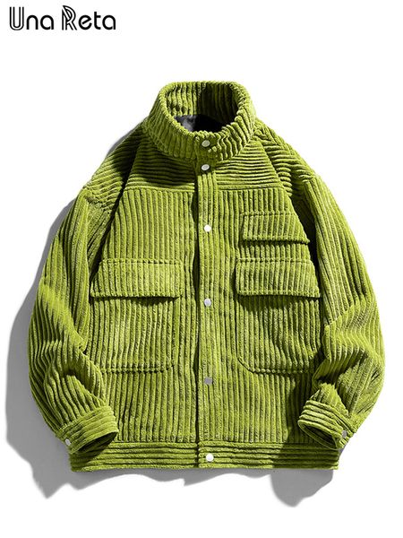 mens jackets una reta corduroy jacket coat solid harajuku autumn spring streetwear casual couple for 221129, Black;brown
mens jackets una reta corduroy jacket coat solid harajuku autumn spring streetwear casual couple for 221129, Black;brown