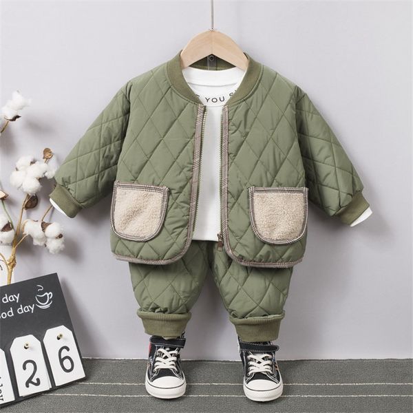 clothing sets warm coat cute infant born baby girls solid clothes long pants 2pcset outfit cotton baby boys tracksuit set 0-4 years 221129, White
clothing sets warm coat cute infant born baby girls solid clothes long pants 2pcset outfit cotton baby boys tracksuit set 0-4 years 221129, White
