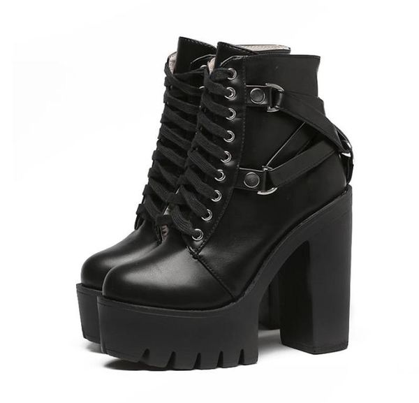 fashion black boots women heel spring autumn laceup soft leather platform shoes woman party ankle boots high heels7318331
fashion black boots women heel spring autumn laceup soft leather platform shoes woman party ankle boots high heels7318331