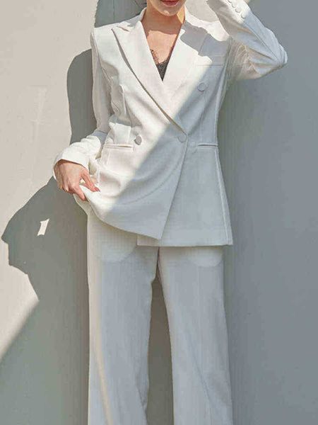 elegant slim fashion women summer blazer pantsuit office ladies business casual pants suit femme clothes two pieces set j220813, White;black
elegant slim fashion women summer blazer pantsuit office ladies business casual pants suit femme clothes two pieces set j220813, White;black