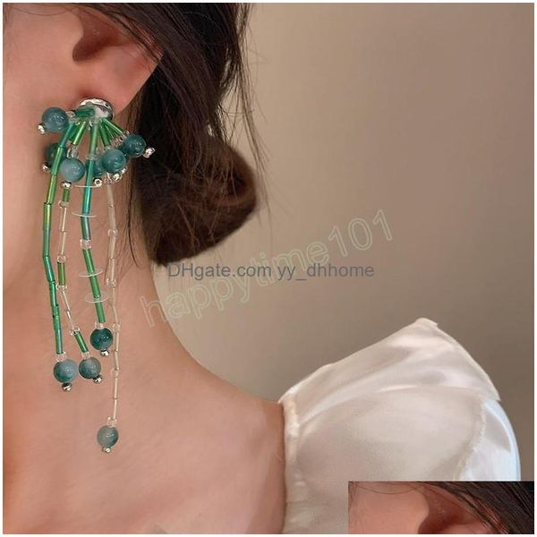dangle chandelier korean fashion simplicity gold beads dangle earrings for women daily wear exquisite personalized design gift dro dhfxm, Silver
dangle chandelier korean fashion simplicity gold beads dangle earrings for women daily wear exquisite personalized design gift dro dhfxm, Silver