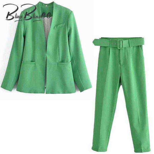 blingblingee 2022 autumn woman met outfits female oil style slim blazersankle length pants fits casual 2 piece sets green j220813, White;black
blingblingee 2022 autumn woman met outfits female oil style slim blazersankle length pants fits casual 2 piece sets green j220813, White;black