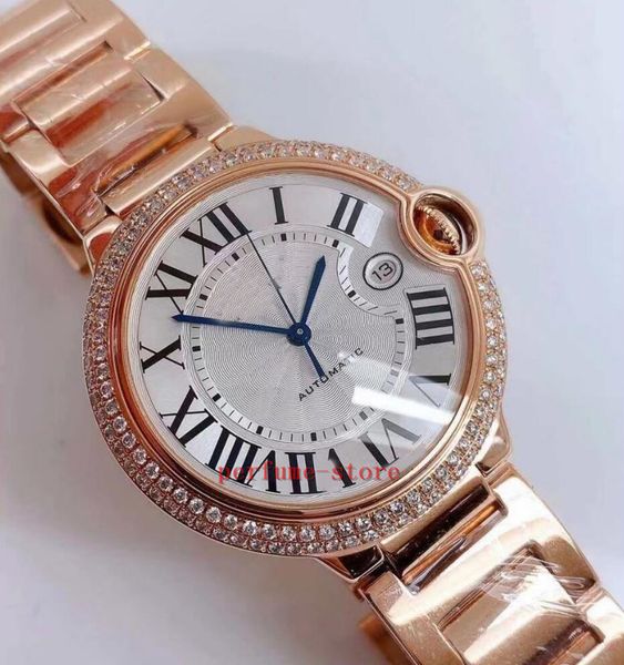 watch 42mm brand silver dial diamond bezel stainless men wristwatches, Slivery;golden
watch 42mm brand silver dial diamond bezel stainless men wristwatches, Slivery;golden