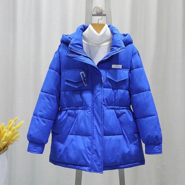 womens down parkas women winter jacket warm female thicken coat cotton padded hooded casual loose snow outwear 221129, Black
womens down parkas women winter jacket warm female thicken coat cotton padded hooded casual loose snow outwear 221129, Black