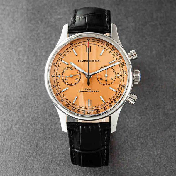 lw wristwatches st1901 mg sapphire movement clock pilot colors chronograph watch mechanical men fashion air force wejn, Slivery;brown
lw wristwatches st1901 mg sapphire movement clock pilot colors chronograph watch mechanical men fashion air force wejn, Slivery;brown