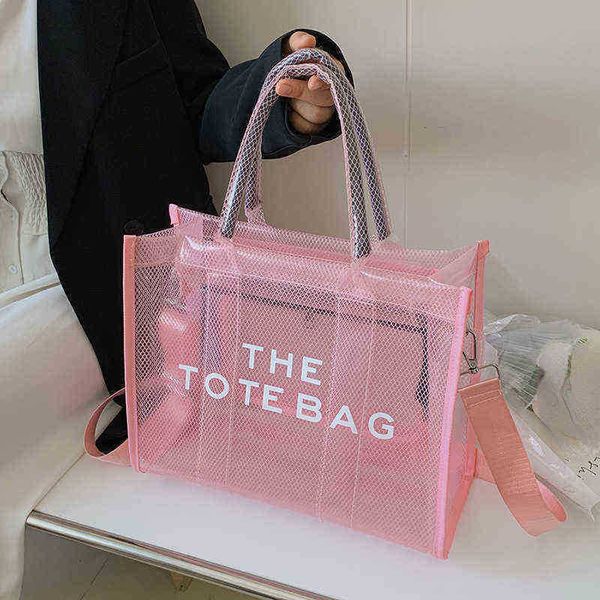 marc tote bag evening s totes thetote summer transparent jelly hand large capacity female fashion portable single shoulder messenger 220617
marc tote bag evening s totes thetote summer transparent jelly hand large capacity female fashion portable single shoulder messenger 220617