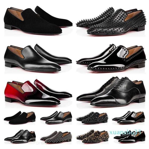 with box designer christians shoe fashion ss men dress shoes spikes sneakers suede black white leather designer trainers luxury281p
with box designer christians shoe fashion ss men dress shoes spikes sneakers suede black white leather designer trainers luxury281p