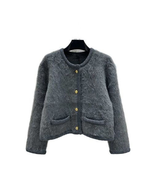 early spring new super beautiful haze blue horse sea wool cardigan coat, Black;brown
early spring new super beautiful haze blue horse sea wool cardigan coat, Black;brown