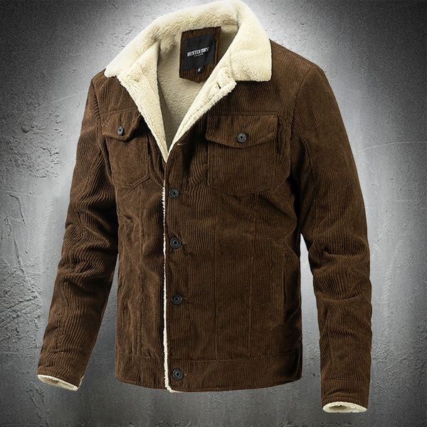 mens jackets autumn winter fashion fleece lined warm casual coat streetwear turndown collar fur bomber clothing 221129, Black;brown
mens jackets autumn winter fashion fleece lined warm casual coat streetwear turndown collar fur bomber clothing 221129, Black;brown