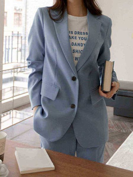 fashion korean women workwear blazer pantsuit casual jackethigh waist pants 2 piece set female business elegant pants suit j220813, White;black
fashion korean women workwear blazer pantsuit casual jackethigh waist pants 2 piece set female business elegant pants suit j220813, White;black