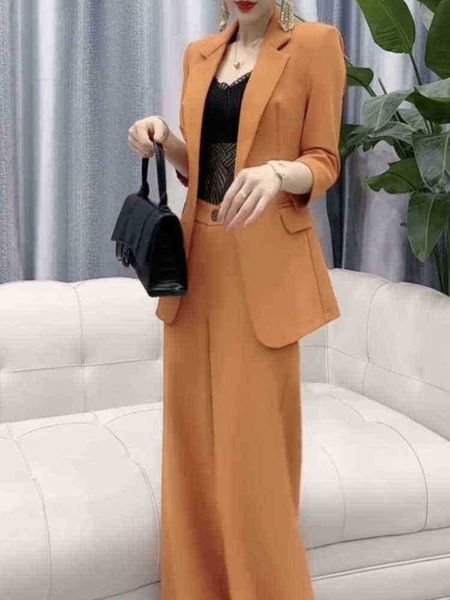 fashion casual business women two piece set office blazer jackets wide pipes loose pantsuit femme elegant slim pants suit new j220813, White;black
fashion casual business women two piece set office blazer jackets wide pipes loose pantsuit femme elegant slim pants suit new j220813, White;black