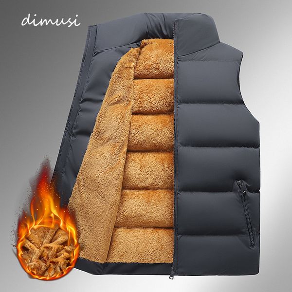 men's vests dimusi mens jacket sleeveless winter man fleece warm coats men stand collar thermal thicken waistcoats brand clothing 22112, Black;white
men's vests dimusi mens jacket sleeveless winter man fleece warm coats men stand collar thermal thicken waistcoats brand clothing 22112, Black;white