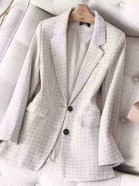 plaid blazer fashion jacket women spring autumn long sleeves casual elegant office classic chic temperament blazer new 2022 j220813, White;black
plaid blazer fashion jacket women spring autumn long sleeves casual elegant office classic chic temperament blazer new 2022 j220813, White;black