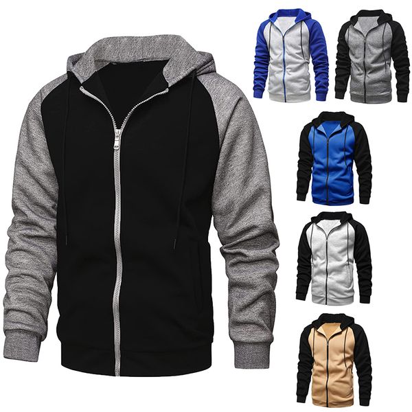men's jackets long sleeve hooded casual hip hop sweatshirts male tracksuit fashion keep warm hoodie clothing outerwear 221129, Black;brown
men's jackets long sleeve hooded casual hip hop sweatshirts male tracksuit fashion keep warm hoodie clothing outerwear 221129, Black;brown