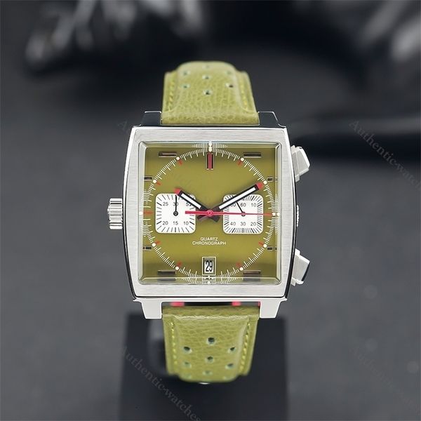 wristwatches brand men s quartz green dial special edition watch caw211e leather strap men luxury wristwatch relogio 221128, Slivery;brown
wristwatches brand men s quartz green dial special edition watch caw211e leather strap men luxury wristwatch relogio 221128, Slivery;brown